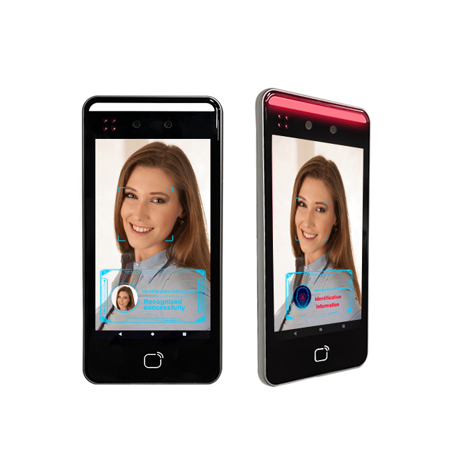 F1 Face Recognition Human Body Temperature Monitoring Ld Access Control Detection Camera Detect Controller System