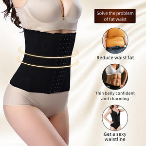 Faja Reductora de Cintura con 6 Ganchos, Transpirable, Moldeadora, Ajustable, Ligera, con Clip para Mujer - Product Image 4