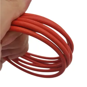 3mm orange silicone rubber o rings nitrile o ring set