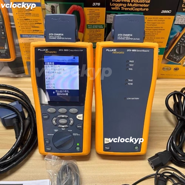 Fluke Networks DTX-1800 Cat5e Cat6 Cat6a 1gHz Certifier Tester DTX1800 v2.78