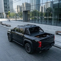 Toyota Tacoma 4x4, couvre-caisse rigide en aluminium rétractable électrique, étanche, à enroulement, 2024 2025 2026
