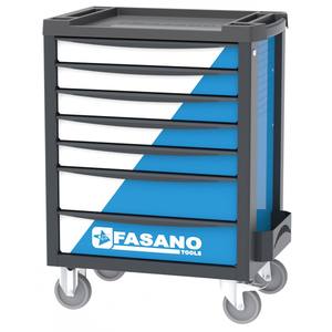 Fasano <b>Tools</b> 7 Drawer Rolling <b>Tool</b> <b>Cart</b> With Wheels <b>For</b> Auto Repair - Product Image 1