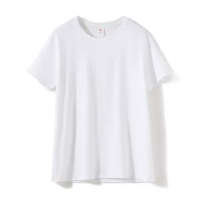 180g 26 Count algodón Color sólido cuello redondo hombres manga corta Camiseta al por mayor camisa en blanco - Product Image 6