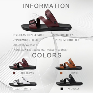 <span class=keywords><strong>Sandalias</strong></span> <span class=keywords><strong>de</strong></span> PU Impermeables para <span class=keywords><strong>Hombre</strong></span>, Tallas Grandes EUR 39-47, Suela <span class=keywords><strong>de</strong></span> PU Antideslizante, <span class=keywords><strong>Sandalias</strong></span> <span class=keywords><strong>de</strong></span> Playa y <span class=keywords><strong>Senderismo</strong></span> para <span class=keywords><strong>Hombre</strong></span>, Disponibles en Stock - Product Image 5
