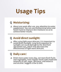 Dispositivo di Lifting Facciale, Strumento di Bellezza per la Cura della Pelle del Viso, Massaggiatore Vibrante per la Cura degli Occhi, <span class=keywords><strong>Luce</strong></span> a Doppio Impulso a Infrarossi Vicini 550-650nm - Product Image 5