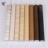 Revêtement adhésif en vinyle imitation bois Jinyi W1505, imperméable, pour salle de bain, cuisine, tiroir, étagère, table, papier peint