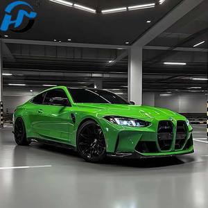 Film moulé en vinyle TPU à dégagement d'air de qualité supérieure nouveau-né vert auto-adhésif brillant feuille d'emballage de voiture matériau PET changement de couleur du corps - Product Image 3