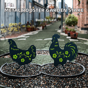 New Arrival Butterfly Silhouette <b>Metal</b> <b>Stake</b> Outdoor Garden Ornament Decor with Personalized Painted Finish for Lawn and Patio - Product Image 2