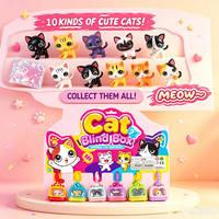 Coffret Surprise Personnalisé pour Animaux de Compagnie : Jouet Maison de Jeu Éducatif, Cage à Chat Réaliste, Porte-clés – Cadeaux pour Enfants