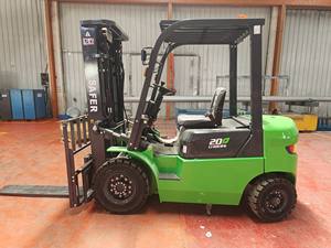 Lebih aman diskon besar 3 ton pengangkat garpu bertenaga baterai baru forklift 3.5 ton penyeimbang listrik peralatan pengangkat garpu pengangkat - Product Image 3