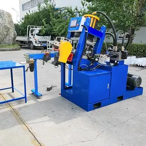 Machine automatique de fabrication d'agrafes, ligne de production complète d'agrafes, machine d'aplatissement de fil/machine de fabrication de feuille de fil