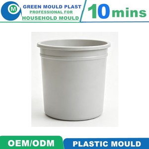 Molde Reutilizable <span class=keywords><strong>para</strong></span> Macetas de Plástico, Molde <span class=keywords><strong>para</strong></span> Macetas de Cemento Hechas a Mano <span class=keywords><strong>para</strong></span> Plantas Suculentas - Product Image 2