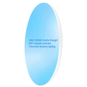 CE SAA LED Smart Blue Sky Lights Artificielle Skylight Sky Light pour Salon Bureau Étude Salle de <span class=keywords><strong>Bains</strong></span> Lumière du Soleil Naturelle - Product Image 1