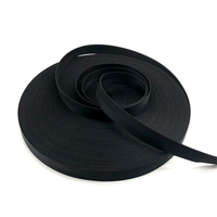 Schwarzes 25mm Nylon 66 Mil-Spec 4088 Typ 17 Taktisches Fallschirm-Sicherheitsgurtband Hochfest UV-Beständig Tarnmuster
