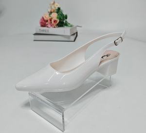 Sandali Estivi da Donna <span class=keywords><strong>con</strong></span> <span class=keywords><strong>Zeppa</strong></span>, Tacco Alto e Punta Aperta, Leggeri e Comodi, Chiusura Slip-on, Vendita Diretta dalla Fabbrica - Product Image 5
