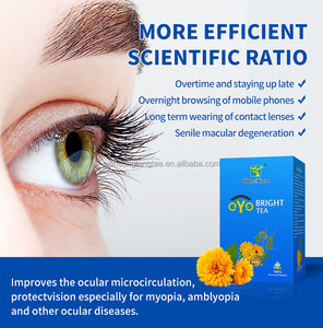 Thé Herbal Eye Bright avec des ingrédients clés comme le chèvrefeuille et le chrysanthème pour favoriser le confort oculaire, 20 sachets - Product Image 6