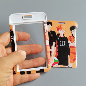 Porte-cartes de bus, cordon de téléphone et porte-clés Haikyuu <span class=keywords><strong>Hinata</strong></span> Shoyo, très populaire pour cartes de repas universitaires - Product Image 6