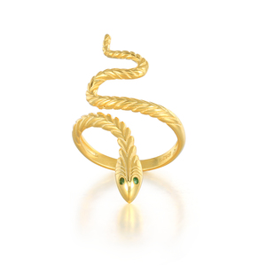 ROXI New Trendy Adjust <b>Ring</b> Design Luxury Diamond <b>Snake</b> Jewelry Opening Adjustable <b>Ring</b> - Product Image 1