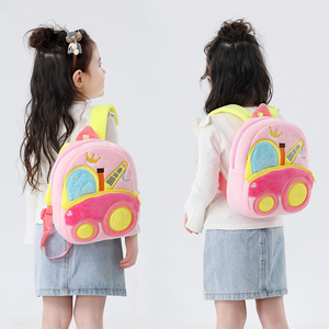 子供用ランドセル3D車シンプル漫画カスタムぬいぐるみバックパック子供用 - Product Image 6