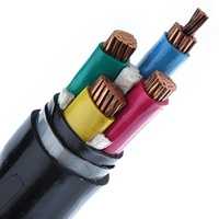 Câble d'alimentation industriel haute performance pour centrales électriques ferroviaires, conducteur en cuivre haute tension, plusieurs brins, isolation PVC