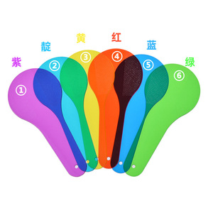 Educational Translucent Color Sheets 6 Piece Set For Early Childhood Science Learning Geometric Shapes <b>PS</b> Material - Product Image 3