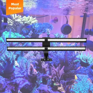 Lampu bulan untuk akuarium Usb lampu tangki ikan LED Super tipis lampu akuarium tangki ikan 90-260 dengan harga murah