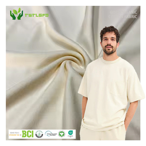 Fabricante de Ropa Ecológica, Camiseta Extra Grande Personalizada para Hombre, Algodón Orgánico Grueso, Corte Relajado - Product Image 1