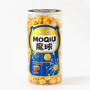 فشار حلو معلب بالجملة على الطريقة الأمريكية، فشار كروي 158 جرام في زجاجة، وجبة خفيفة ناعمة للسوبر ماركت والسينما - Product Image 1