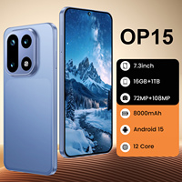 Hochwertiges OP15 5G Gaming-Beast MTK Dimensity Deca-Core 7,3 Zoll AMOLED 120Hz 16GB+1TB 8000mAh Schnellladung 108MP CDMA Großhandel