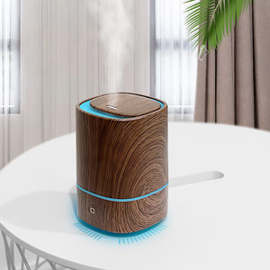 Diffuseur d'huiles essentielles portable et pratique, mini-machine à granulés de bois, personnalisable, pour la maison, alimenté par USB, 150 ml - Product Image 2