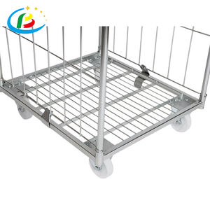 500 किलोग्राम भार क्षमता चार पहिया रोल कंटेनर ओएम समर्थन - Product Image 5