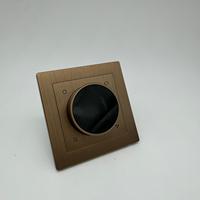 Module de panneau intelligent pour maison connectée KNX à 4 touches, bouton rond en métal Paladino, pour villa et appartement, interrupteur intelligent
