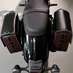 Borsa Posteriore Retrò per Moto Cruiser <span class=keywords><strong>Royal</strong></span> <span class=keywords><strong>Enfield</strong></span>, Borsa da Sella per Attrezzatura e Utensili per Moto Elettriche - Product Image 5