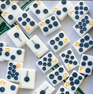 Mahjong Americano <span class=keywords><strong>de</strong></span> Lujo con Temática <span class=keywords><strong>de</strong></span> Golf, 160 Fichas, Grabado Personalizado, Juego <span class=keywords><strong>de</strong></span> Mahjong <span class=keywords><strong>de</strong></span> Acrílico <span class=keywords><strong>de</strong></span> Alta Transparencia para Adultos - Product Image 2