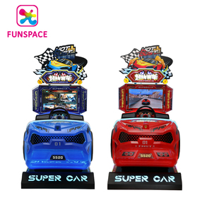 Máquina de Videojuegos Funspace con Pantalla LCD HD de 26 Pulgadas, <span class=keywords><strong>Simulador</strong></span> de Carreras, Máquina de Juegos de Carreras Arcade - Product Image 3