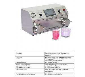 Usa Yide Theelight Machine Paraffine Vulling Pomp Tandwiel Pomp Kaarswas Doseerapparatuur Plc Controle Vul Met Gram Direct - Product Image 2