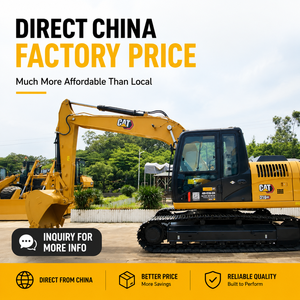 รถขุดตีนตะขาบ 316 GC 14 T ใหม่เอี่ยม เครื่องยนต์ Cat C3.6 105 แรงม้า พร้อมอุปกรณ์เสริมสำหรับปรับระดับพื้นดิน โหมดสมาร์ท พร้อมส่งออก - Product Image 2