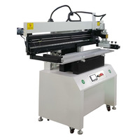 Línea de Producción de Paneles Solares Semiautomática, Impresora de Pasta de Soldadura, Línea de Producción SMT, Máquinas para Fabricación de PCB para Placas PCB de 400 mm