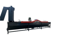 Machine automatique de lavage et de recyclage de films plastiques et de sacs plastiques, avec broyeur de déchets, ligne de lavage et de recyclage du plastique