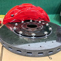 Kit de freinage à dix pistons avec disques carbone-céramique pour modification automobile, compatible avec Mercedes AMG G63 E63 GLE GLS G500 Audi RS6 RS7 R8