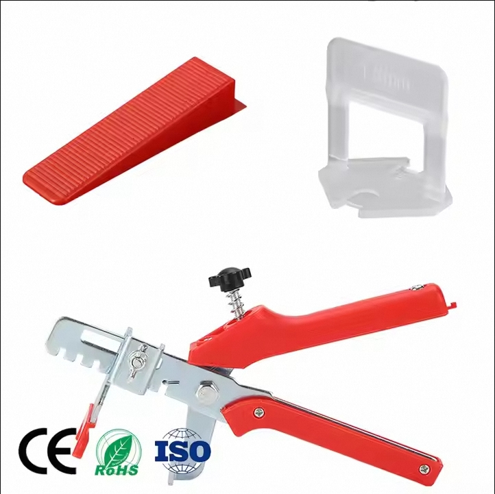 2.0 mm Easy Move Plastic Tile Leveling System Clips Modern Design Tile Spacer Accessories for Floor/Wall Installation Apartments