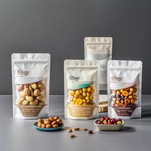 Factory Customized 11 Colors <b>Sealed</b> Food Grade Snacks Packaging <b>Bags</b> Aluminum Foil Zipper Packaging <b>Bags</b> Stand up Pouch - Product Image 6