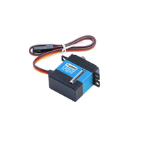 Mini servo sans noyau TTL à bus série 7,4 V 11 kgf, engrenage entièrement métallique, 360 degrés, 0,09 s, programmable pour robot RC, articulation de crawler