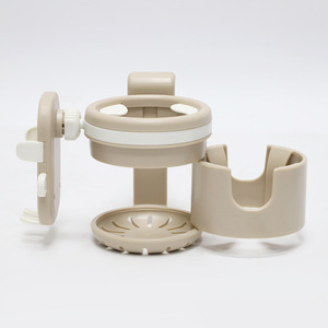 Passeggino per Bambini con Rotazione a 360 Gradi, 3 in 1 con Portabicchiere e Portatelefono, Materiale ABS, Adatto per Biciclette, Motociclette e Sedie a Rotelle - Product Image 4