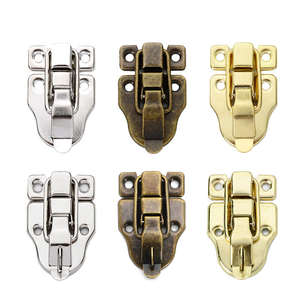 Boîte à bijoux en acier minimaliste avec fermoir à pression - Matériel de haute qualité durable, boîte cadeau pour la chambre à coucher, le salon, montage facile - Product Image 3