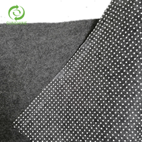 Rutschfester PVC-Punkt Vliesstoff mit Filzrückseite, Polyester-Unterlage Vlies-Teppichunterlage