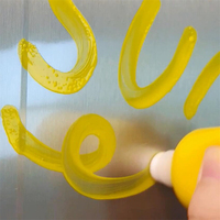 SUPERDOTS – marqueur de peinture vide pebd, bouteille en plastique, marqueurs de Graffiti rechargeables, tampon de vadrouille avec pointe en tissu éponge de 15mm