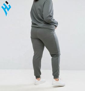 2025 nouvelle vente chaude de haute qualité à manches longues 2 pièces ensemble survêtement costume décontracté survêtement femmes gris survêtement - Product Image 2