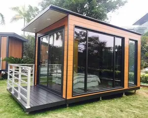 Detachable Prefab Houses Ready Made Container House Easy Assemble Luxury East Galvanized Steel Sheet Villas Customizable CN;SHN