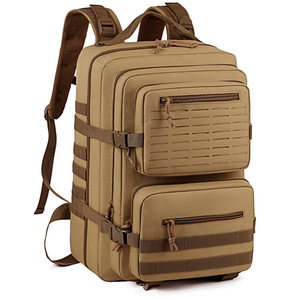 Sacs à dos tactiques personnalisés en gros pour la randonnée et la gym, imperméables, <span class=keywords><strong>45L</strong></span>, avec système Molle et doublure en polyester - Product Image 4